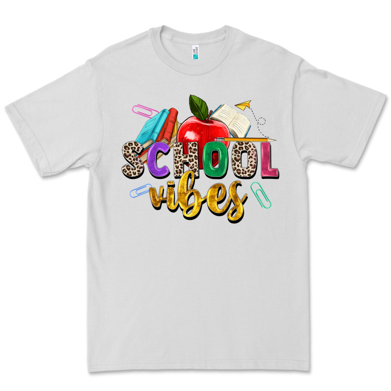School Vibes Premium Tee by Zillion Design Studio | Teevron
