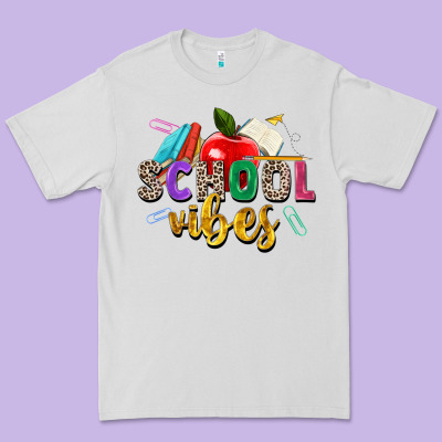 School Vibes Premium Tee Designed By Zillion Design Studio