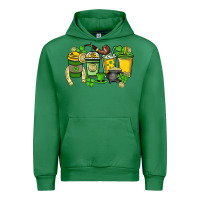 Emerald St. Patrick's Day coffee cups Urban Hoodie - HowdyJamesFarm