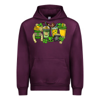 Mauve Wine St. Patrick's Day coffee cups Urban Hoodie - HowdyJamesFarm