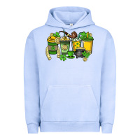 Pigment Grape Ice St. Patrick's Day coffee cups Urban Hoodie - HowdyJamesFarm