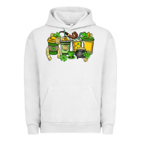 Pigment Lunar Rock St. Patrick's Day coffee cups Urban Hoodie - HowdyJamesFarm