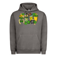 Pigment Tornado St. Patrick's Day coffee cups Urban Hoodie - HowdyJamesFarm