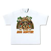 White easter egg hunter  rabbit rainbow Urban Heavy Tee - BarkalooDesign