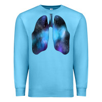 Ocean Blue white lungs Premium Sweatshirt - Bettercallsaul