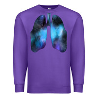 Purple white lungs Premium Sweatshirt - Bettercallsaul