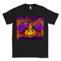 Black halloween jack o'lantern tumbler Classic Tee - Jasminsmagicworld