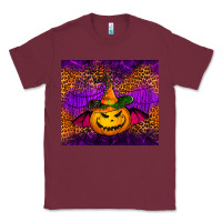 Burgundy halloween jack o'lantern tumbler Classic Tee - Jasminsmagicworld