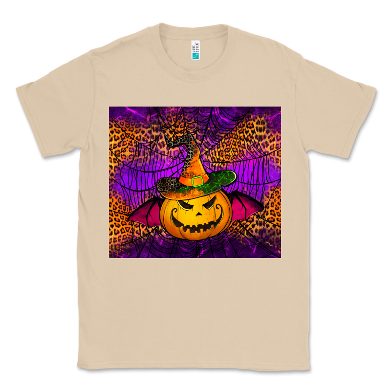 Halloween Jack O'lantern Tumbler Classic Tee by Jasminsmagicworld | Teevron
