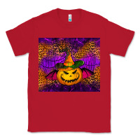 Red halloween jack o'lantern tumbler Classic Tee - Jasminsmagicworld