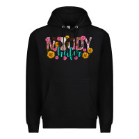 Black Moody Heifer Mother's Day Premium Hoodie - texasbilliewilder