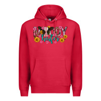 Cardinal Moody Heifer Mother's Day Premium Hoodie - texasbilliewilder