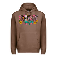 Chestnut Moody Heifer Mother's Day Premium Hoodie - texasbilliewilder