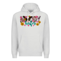 Dove Grey Moody Heifer Mother's Day Premium Hoodie - texasbilliewilder