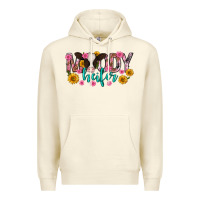 Sandshell Moody Heifer Mother's Day Premium Hoodie - texasbilliewilder
