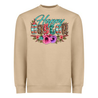 Mushroom happy easter western floral serape leopard Heavyweight Sweatshirt - Jasminsmagicworld