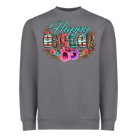 Storm happy easter western floral serape leopard Heavyweight Sweatshirt - Jasminsmagicworld