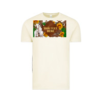 Vintage Arctic (preview)baby goats and sunflower and cactus with cowhide license plat Vintage Tee - Artiststas