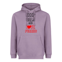 Lavender Keep Calm And Love Furries Heavyweight Hoodie - Bettercallsaul