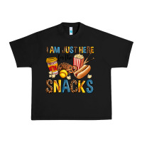 Black i am just here for the snacks Urban Heavy Tee - AdoDesignShop