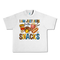 Lunar Rock i am just here for the snacks Urban Heavy Tee - AdoDesignShop
