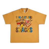 Peanut Butter i am just here for the snacks Urban Heavy Tee - AdoDesignShop