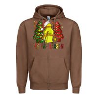 Chestnut tis' the season softball christmas cakes bbs Zipper Hoodie - BundleAndBundleShop