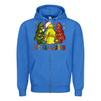 True Royal tis' the season softball christmas cakes bbs Zipper Hoodie - BundleAndBundleShop