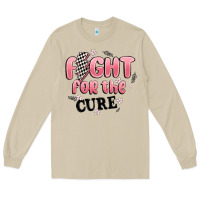 Mushroom fight for the cure Long Sleeve Tee - MaliasSmallBusiness
