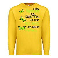 Lemon I know heaven is a beautiful place because they have my brother Premium Sweatshirt - Bettercallsaul