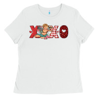 White xoxo cupid Ladies Tee - RanaPortraitStore