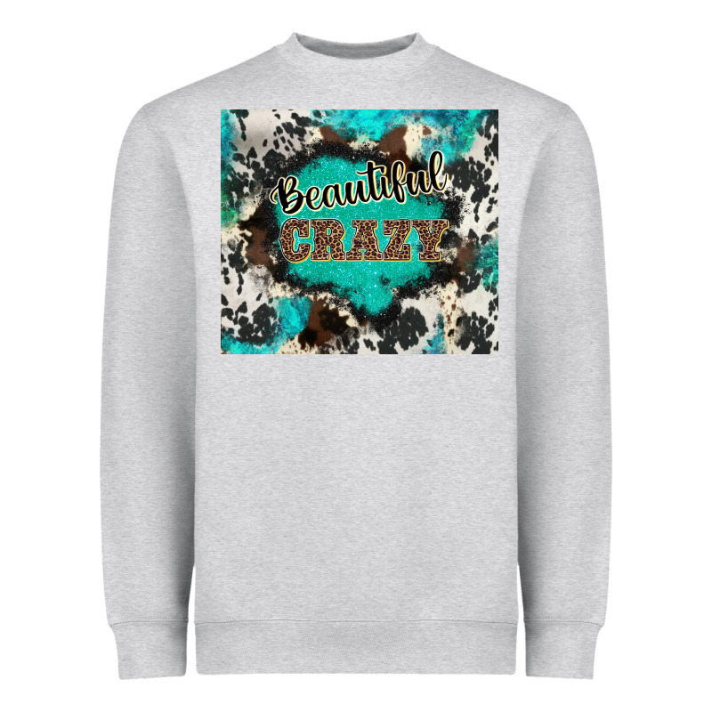 Western Beautiful Crazy Heavyweight Sweatshirt by BarkalooDesign | Teevron