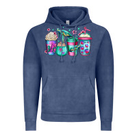 Vintage Denim turtle coffee cups Vintage Hoodie - Jasminsmagicworld