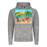 Cloud Rock summer Vintage Hoodie - RanaPortraitStore