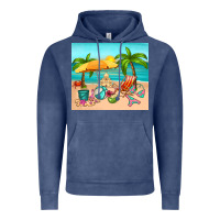 Vintage Denim summer Vintage Hoodie - RanaPortraitStore