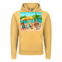 Vintage Mustard summer Vintage Hoodie - RanaPortraitStore