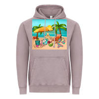 Vintage Zinc summer Vintage Hoodie - RanaPortraitStore