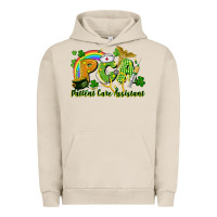Pigment French Oak PCA Patient Care Assistant St. Patrick's Day Urban Hoodie - CowGirlArtShop