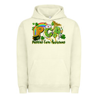 Pigment Pistachio PCA Patient Care Assistant St. Patrick's Day Urban Hoodie - CowGirlArtShop
