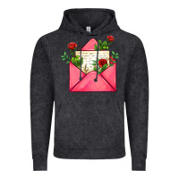 Vintage Black pink letter Vintage Hoodie - AdoDesignShop