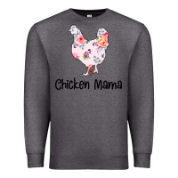 Charcoal Heather Chicken Mama Premium Sweatshirt - Bettercallsaul