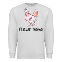 Dove Grey Chicken Mama Premium Sweatshirt - Bettercallsaul