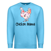 Ocean Blue Chicken Mama Premium Sweatshirt - Bettercallsaul