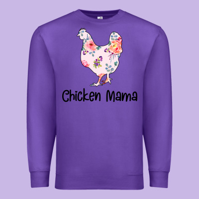 Chicken Mama Premium Sweatshirt Designed By Bettercallsaul