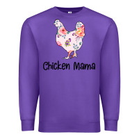 Purple Chicken Mama Premium Sweatshirt - Bettercallsaul