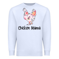 White Chicken Mama Premium Sweatshirt - Bettercallsaul