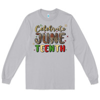 Moon Dust celebrate juneteenth Long Sleeve Tee - MaliasSmallBusiness