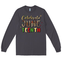 Smoke celebrate juneteenth Long Sleeve Tee - MaliasSmallBusiness