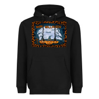 Black Happy Halloween Heavyweight Hoodie - Bettercallsaul