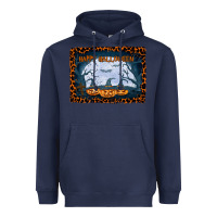 Navy Happy Halloween Heavyweight Hoodie - Bettercallsaul